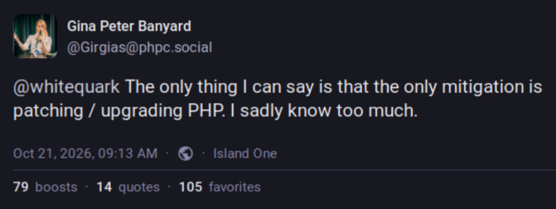 Pernyataan @Girgias@phpc.social